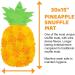 Downtown Pet Supply Pineapple Snuffle Mat for Dogs - Interactive Slow Feeder & Treat Dispenser - Chenille Microfiber - 30 x 15 in - Washer Safe - Buy Online on GoSupps.com