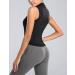 Flygo Women's Sleeveless Yoga Active Jacket Vest - Black Small - Buy Online on GoSupps.com
