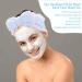 Sibba Spa Makeup Headband - Fluffy Towel Wrap for Skincare and Face Washing - Blue Head Band for Women's Beauty Routine - Buy Online on GoSupps.com