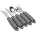 Adaptive Utensils for Tremors & Arthritis - Stainless Steel Cutlery Set for Easier Dining - Buy Online on GoSupps.com