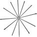 Healeved 36 Pcs Eyeliner Brush Eye Shadow Brush Eye Brushes for Eyeshadow Flat Concealer Brush Black  - Buy Online on GoSupps.com