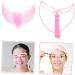 WOFASHPURET Eyebrow Tools 3 Sets Eyebrow Aid Plastic Eyebrow Template Portable Brow Stencils Eyebrow Card Household Travel - Buy Online on GoSupps.com