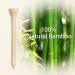 Oodiboo Bamboo Golf Tees - 100PCS, Strictly Selected, Few Defects - 2-3/4 inch & 1-5/8 inch (70/42mm) - Buy Online on GoSupps.com