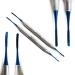 Professional Dental Instruments Osteotome Periotome Luxating Elevator Implant | Orthodontic PDL Teeth | Surgical Root Extraction (Titanium Coated Tips Sinus Lift PPAEL & PPAELA Set Of 2)
