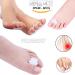 PEDIMEND (3 in 1 Pack) Silicone Gel Toe Spreader | Hammer Toe Straightener | One Loop Toe Separator | Two Loop Toe Separator | Improves Balance & Foot Strength | Unisex | Foot Care | (3PAIR - 6PCS) - Buy Online on GoSupps.com