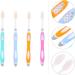 Ultra-Fine Soft Toothbrush Set - 4 Travel-Ready Baby & Men's Manual Toothbrushes for Daily Care - Buy Online on GoSupps.com