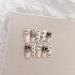 Handmade Wearing Nail with Long French Bow Detachable Nail Patch False Nail(Size:M)
