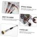 SOESFOUFU 3pcs Double-ended Makeup Brush Blush Brush Double-head Brush Hair Bubbles for Wooden Handle - Buy Online on GoSupps.com