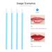 400 Pcs Lipstick Applicator Brush Kit | Makeup Tool Set - Blue & Classic Design - Buy Online on GoSupps.com