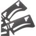 FOMIYES 2pcs Clear Ruler Eyebrow Ruler Eyebrow Positioning Ruler Measuring Shaper Tool Supplies Balance - Buy Online on GoSupps.com