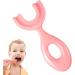 U-Shaped Children's Toothbrush | Manual Food-Like Brush for Kids Ages 6-12 - Buy Online on GoSupps.com