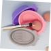 Ipetboom 6 Pcs Makeup Brush Cleaning Pad Brush Cleaner Tool Hair Brush Cleaner Makeup Scrubber Mat Silicone Brush Cleaning Cup Make up Brush Cleaner Silica Gel Brush Pad Travel Cosmetic 14x11cmx3pcs Assorted Color 1x3pcs - Buy Online on GoSupps.com