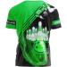Personalized 3D Bowling Shirt | Custom Team Shirts for Bowling Lovers | All Over Print Shirt for Men & Women - Green - Buy Online on GoSupps.com