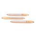 CLISPEED Lot De 3 Eye-liners Gel Imperm ables Taille Moyenne Pointe Souple Stylos De Maquillage Color s Rose Cristal Pour Femmes Usage Quotidien Et Maquillage Longue Dur e