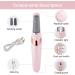 Electric Foot File Electric Foot Callus Remover USB Rechargeable Waterproof Hard Skin Remover Foot with 2 Rollers 2 Speed LED Light Professional Pedicure Tool for feet Cracked Heels - Buy Online on GoSupps.com
