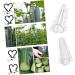 Mipcase 12 Pcs Shaped Growth Mold Melon Forming Molds Pumpkin Mold Chocolate Mold Heart Shaped Cucumber Vegetable Fruit Silicone Molds Cucumber Shaping Molds Plastic Plant Modeling Child Transparent Colorx6pcs 20x6.5cmx6pcs - Buy Online on GoSupps.com