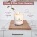Wavertree & London Organic English Rose Scent Soy Wax Candle - Non-Toxic 100% Cotton Wick Triple Scented Hand Poured in Australia | 60 Hours of Burn Time | 11.66 Oz - Buy Online on GoSupps.com