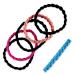 Scunci Everyday & Active Strand Elastics - 6 Assorted Colors - 1-Pack - Buy Online on GoSupps.com