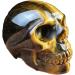 Natural Crystal Rough Natural Magic Natural Tiger Eye Stone Hand-Carved Skull Natural Tiger Eye Stone Mine Carved Home Decorative Art Collection (Size : 1PC) - Buy Online on GoSupps.com