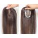 Pony Extensions by Remeehi to clip on real hair handmade 20 cm (1 pack) dark brown