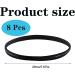 Buy 8pcs Black Sports Headbands - Anti-Slip Elastic Hair Bands for Men & Women | Perfect for Yoga Football Running & Fitness - Buy Online on GoSupps.com