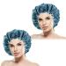 2 Pack Reversible Double Satin Silk Bonnet for Sleeping - Extra Large Blue - Buy Online on GoSupps.com