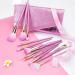 12pc Makeup Brush Set - Complete Powder & Eye Shadow Brushes for Flawless Makeup | Ships Internationally - Buy Online on GoSupps.com
