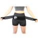 Back correction hip belt immediate relief in sciatica pelvis lower back lumbar spine leg pain SI joint support sciatic nerve support health and relaxation (size: Onecolor M