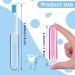 Sibba Travel Toothbrush Cover Case Kit | Soft Bristles, Portable, Compact | Mini Size for Camping, Traveling | Child & Adult | Pink/Blue - Buy Online on GoSupps.com