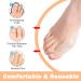 HAOSEM Gel Bunion Corrector & Protector | 2pcs Pain Relief Bunion Pads for Friction & Pressure - Buy Online on GoSupps.com