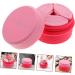 minkissy 1 Set Cream box cream jar with sealed lid silicone cream jar travel container for cream face cream pot silicone makeup containers salve jar Storage Box Miss Silica gel lips 6.5X6.5X4.5CM Pink - Buy Online on GoSupps.com