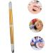 Didiseaon Makeup Aluminium Pencil Make Pen Manual Eyebrow Embroidered Supply Permanent Professional 14.2x0.9cm Golden - Buy Online on GoSupps.com