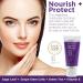 Weightless Daily Face Moisturizer & Zinc Oxide Sunscreen SPF 25 | Broad Spectrum UVA/UVB Protection | Enriched with Sage Leaf Grape Stem Cells Green Tea & Vitamin E | 2 oz / 60 g - Buy Online on GoSupps.com