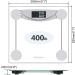 Malama Digital Body Weight Bathroom Scale - 400 lbs Capacity - Step-On Technology - LCD Backlit Display - Accurate Measurements - Silver - Buy Online on GoSupps.com
