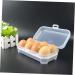 LABRIMP 2pcs 8 Egg Storage Box Eggs Plastic Egg Holder Egg Dish Egg Plate Egg Tray Shipping Box Refrigerator - Buy Online on GoSupps.com