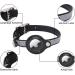 Leather Airtag Cat Collar - Adjustable GPS Tracking Neck Band for Small Medium & Large Cats - Anti-Losing Reflective Design - Buy Online on GoSupps.com