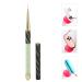 Buy Abbey Nail Strass Picker Dotting Pen | Manicure Liner Tool for Nail Art - Orange Stripes - International Shipping Available - Buy Online on GoSupps.com