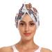 Animal Corsairs Hair Towel 2 Pack Super Absorbent Hair Drying Towel Quick Dry Hair Turbans Head Towel with Button Twisty Wrap for Women Girls