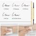 Dual-Sided Eyebrow Pencil - Fine Tip Rapid Brow Precise Pen - Sweatproof with Brow Combs (Dark Brown 2 Pcs) - Buy Online on GoSupps.com