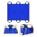 Lotchen Positioning document for patient transfer patient transfer board with handles suitable for overweight people older people and patients (blue 100 * 120cm) 100 * 120cm blue
