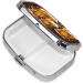 Beer Printing 2 Compartment Small Pill Case - Cute Travel Pill Box Organizer for Pocket & Purse Gifts - Buy Online on GoSupps.com