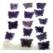 Home Decor Naturaly Amethyst Quartz Butterfly Shape Quartz Specimen Quality Fengshui Natural Crystals Gifts Natural Crystal Raw Stones and Minerals Stone Mineral Specimen - Buy Online on GoSupps.com