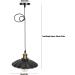 Industrial Metal Retro Pendant Light | Vintage Umbrella-Shaped Fixture for Restaurants Halls and Kitchens | Adjustable Cord Length | Durable Decor - Buy Online on GoSupps.com
