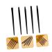 1 Set Silicone Makeup Brush Kit - Eyelash Separator Gel Eyeliner Powder Applicator & Eyebrow Brushes for Flawless Makeup - International Shipping Available - Buy Online on GoSupps.com