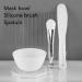 Face Mask Mixing Bowl Set DIY Clay Mask Mixing Kit with Silicone Mask Bowl Mask Brush and Spatula for Home Salon - Buy Online on GoSupps.com