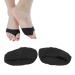 Metatarsal Pads Forefoot Shoe Inserts Fabric Foot Metatarsal Pads Foot Pads for Balls of Feet Massage Cushion for Foot Health Care Black