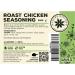 Nature Kitchen Roast Chicken Seasoning (Mild) 500g - Gluten-Free & Vegan Cooking Blend for Marinades, Sauces, & Grilling - Buy Online on GoSupps.com