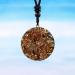 Orgonite Pendant Malachite Crystal Quartz Necklace for Emf Protection Chakra Healing Gift for Women and Men - Buy Online on GoSupps.com