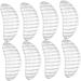 NOLITOY 20 Pairs Striped Arch Support Insoles - Comfortable Gel Foot Cushions for Men | Non-Slip Forefoot Pads - Buy Online on GoSupps.com