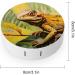 Yellow Lizard Contact Lens Travel Kit - Portable Cute Box with Mirror for Daily Outdoor Use - Buy Online on GoSupps.com